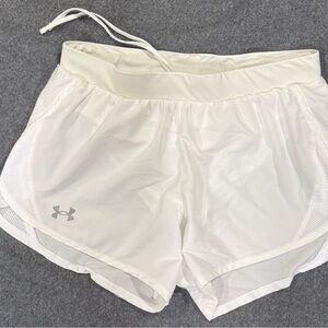 Under Armour Women's Ivory Athletic Shorts
